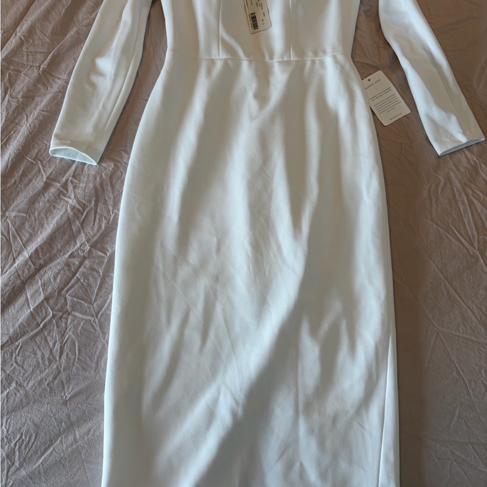 Jenny Yoo White cocktail dress